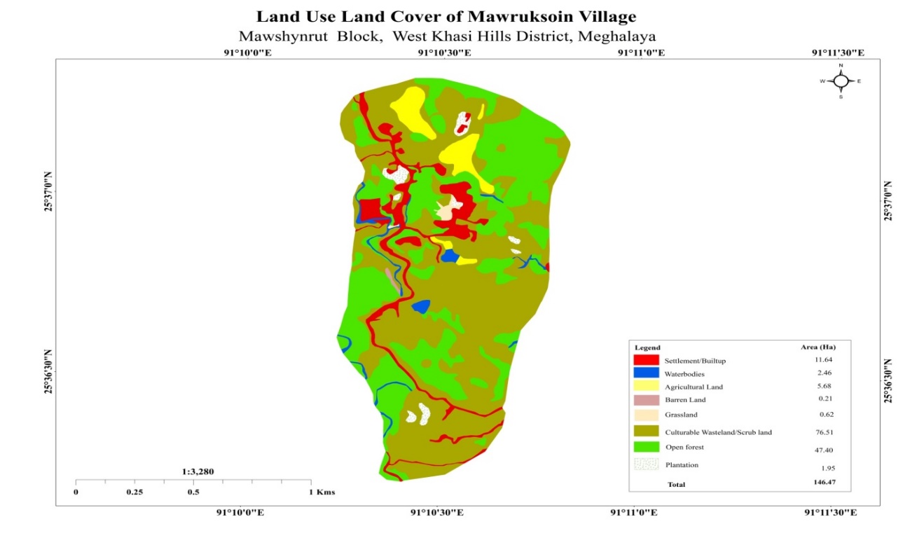 E:\swkh_west khasi hills\mawshynrut\mawrushoin\Mawrushoin_lulc_layout.jpg